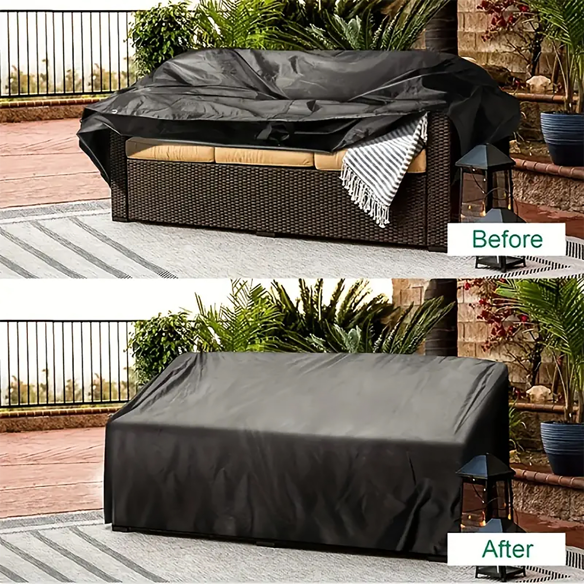 Bonsai Garden Bench - 600 Sizes Outdoor Furniture Cover Anti