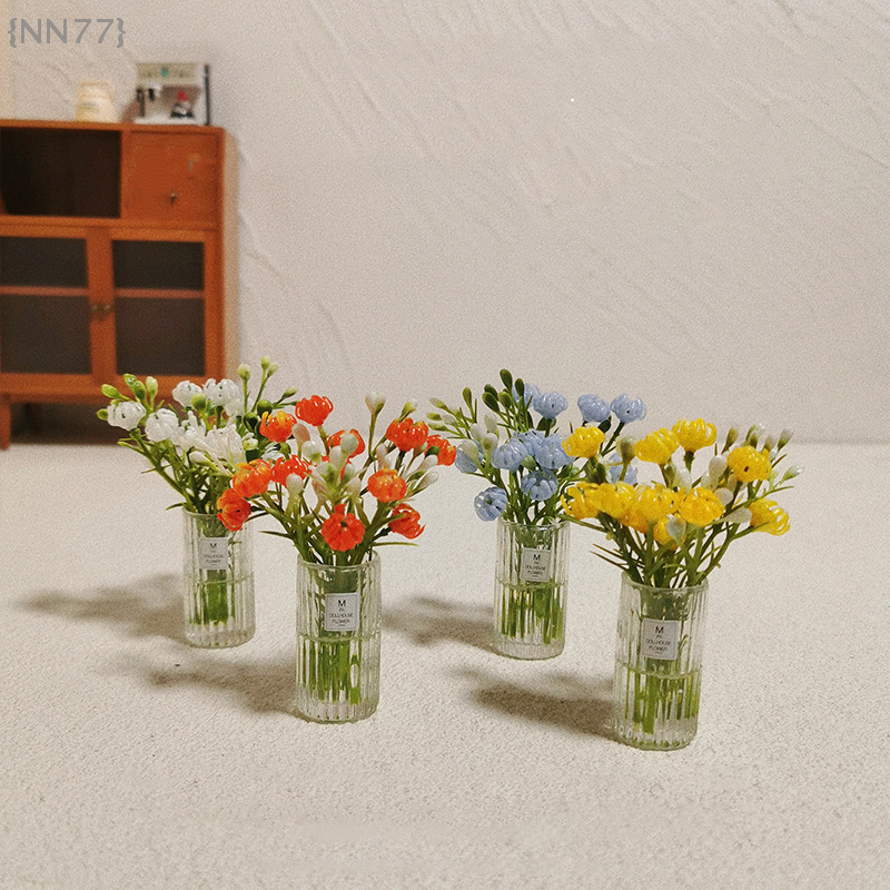 Bonsai Garden Shop - 1:12 Scale Miniature Potted Plant Set