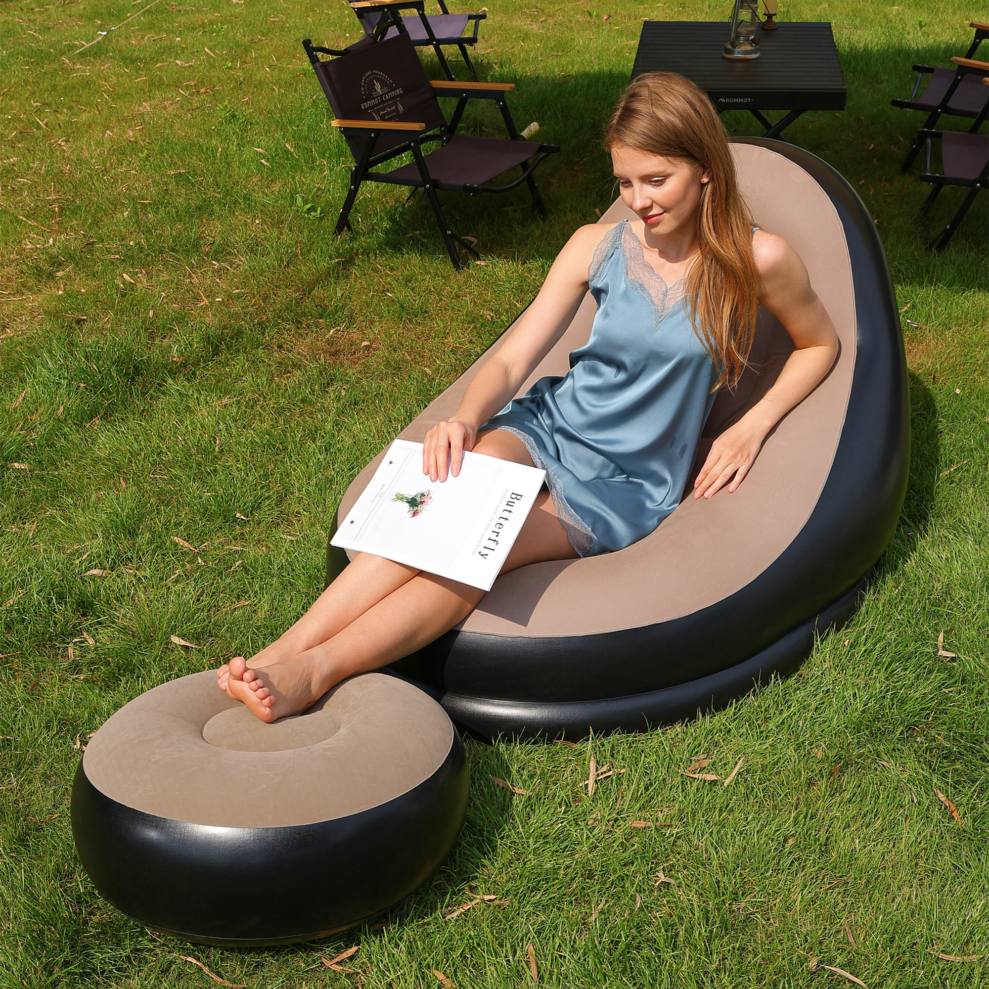 Lazy Couch Sofas Inflatable Ch - Bonsai Garden Bench avaliação e preço