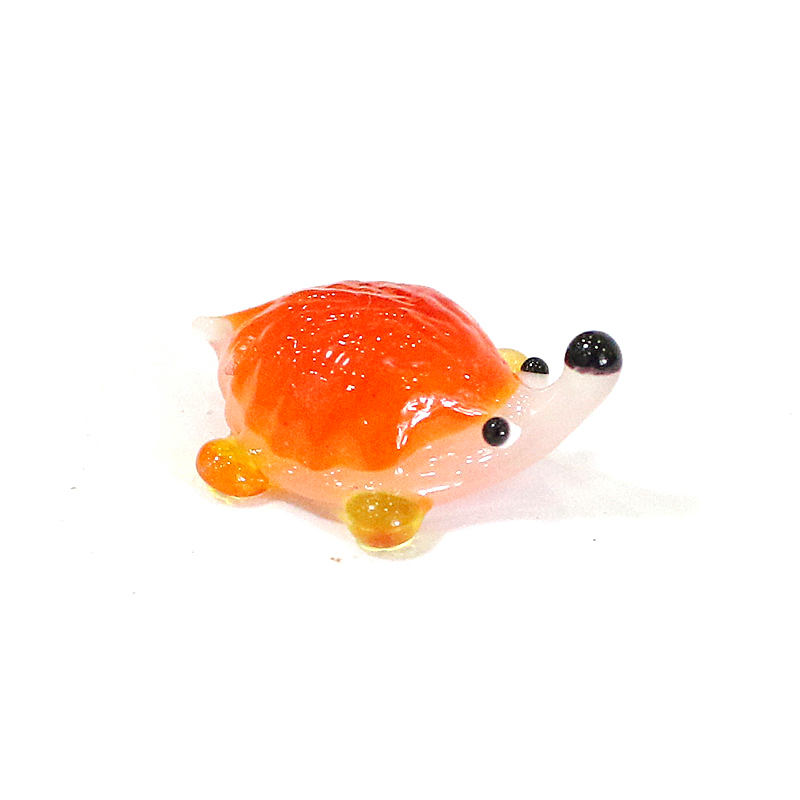 Handmade Mini Glass Hedgehog F - Bonsai Garden In Japan avaliação e preço