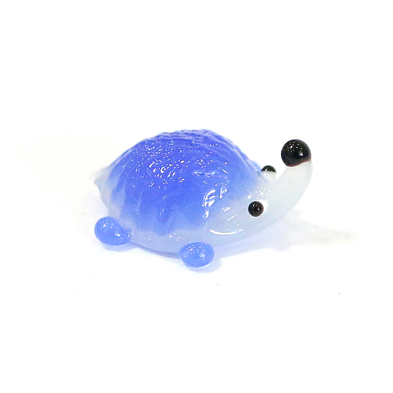 Handmade Mini Glass Hedgehog F - Bonsai Garden In Japan avaliação e preço
