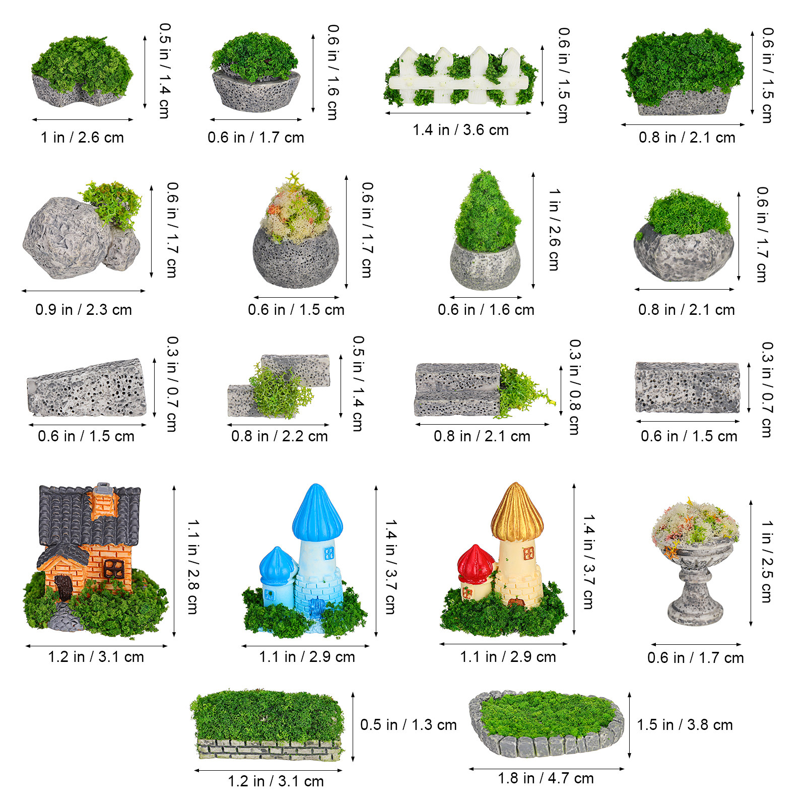 1Set Exquisite Miniature Garde - Bonsai Garden For Desk avaliação e preço