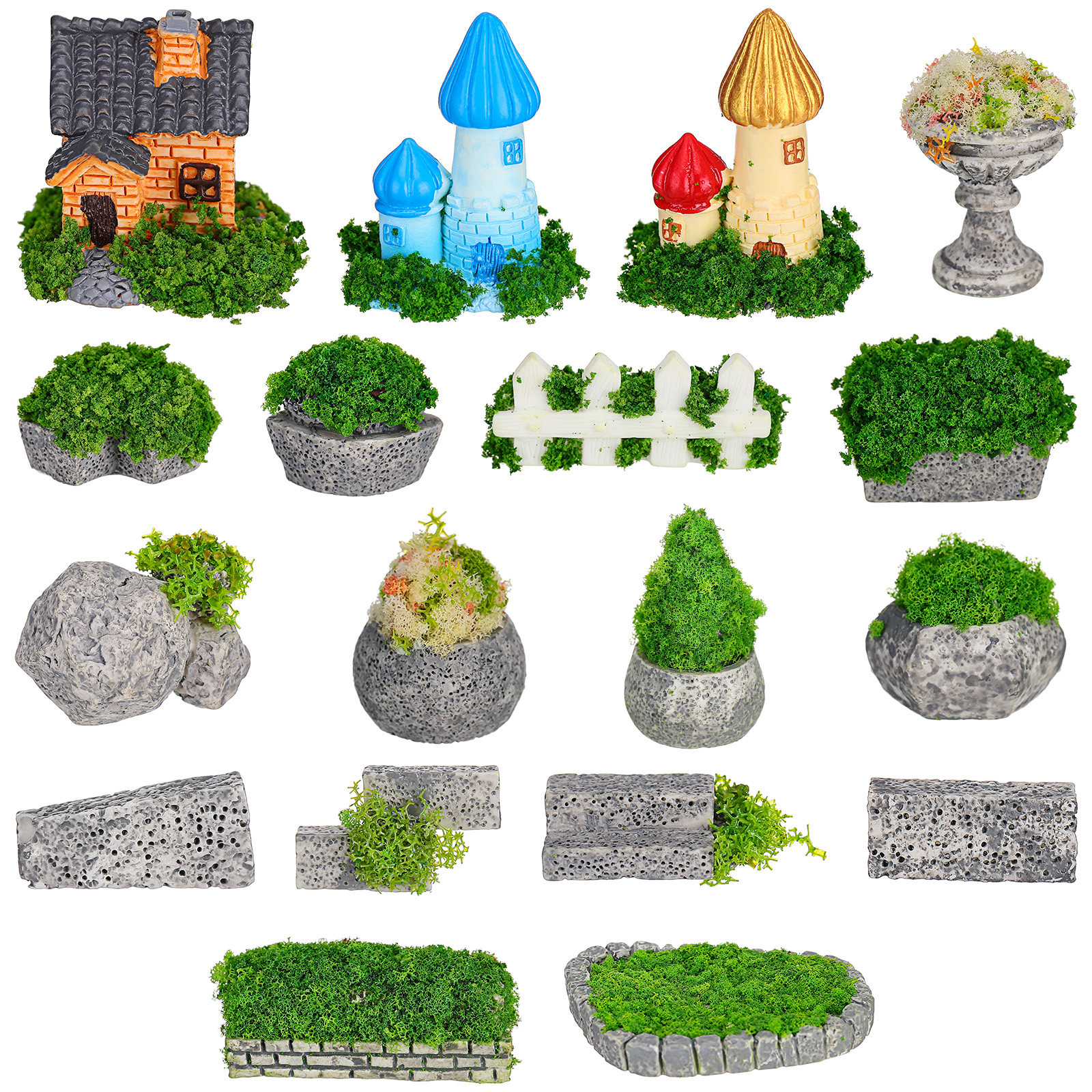 1Set Exquisite Miniature Garde - Bonsai Garden For Desk avaliação e preço