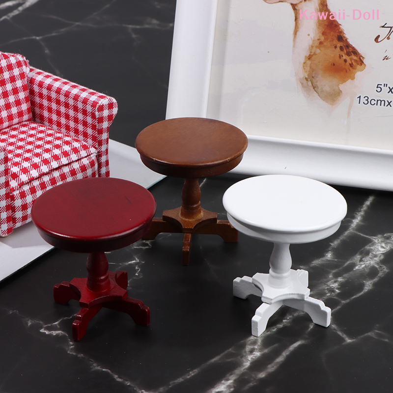1Pcs Dollhouse Wooden Miniatur - Bonsai Garden Bench avaliação e preço