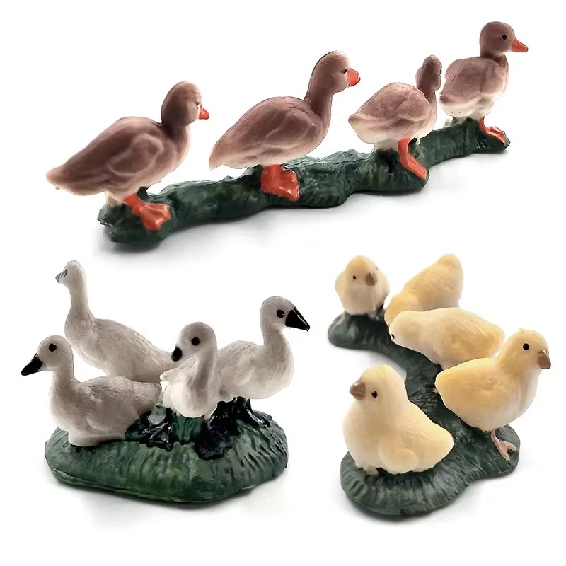 Simulation Chicken Duck Goose  - Bonsai Garden In Japan avaliação e preço