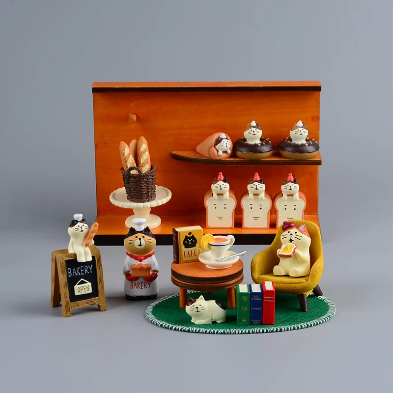 Zakka Style Cartoon Cat Bread  - Bonsai Garden In Japan avaliação e preço