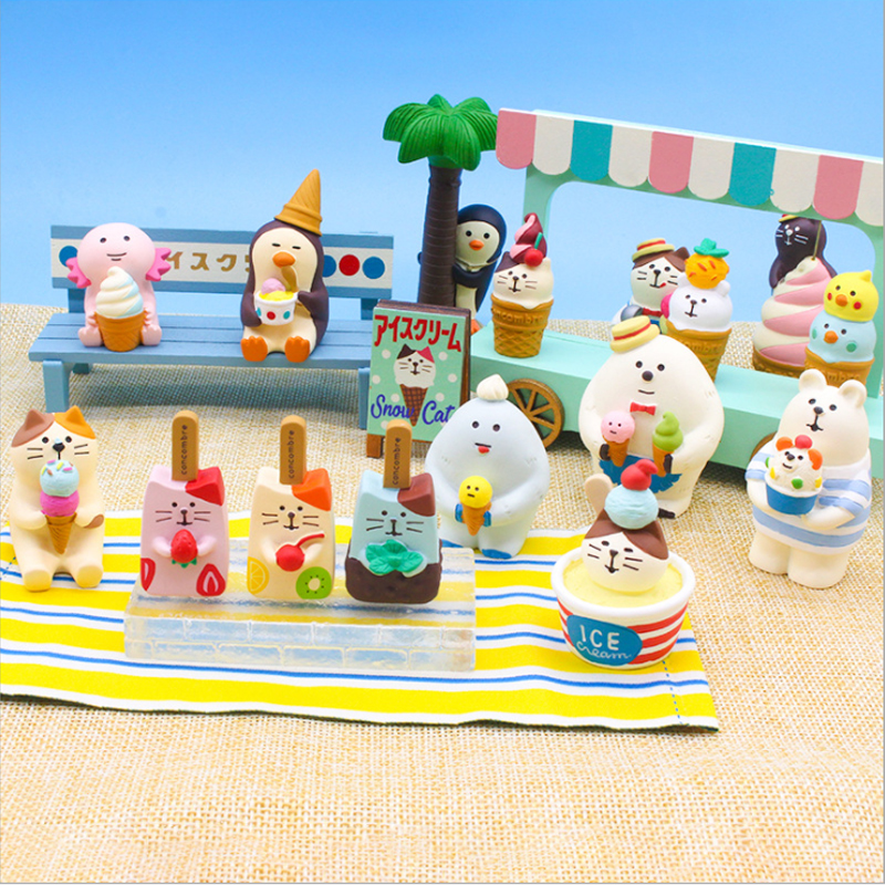Scene Decoration Ice Cream Sho - Bonsai Garden Shop avaliação e preço