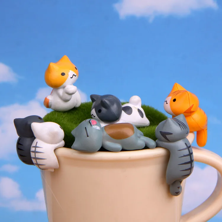New Arrival 6Pcs/Set Cartoon L - Bonsai Garden In Japan avaliação e preço