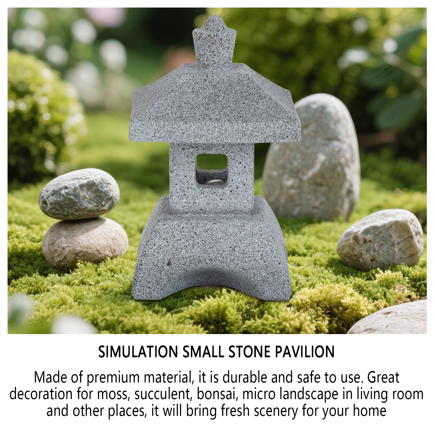Japanese Lantern Pagoda Statue - Bonsai Garden In Japan avaliação e preço