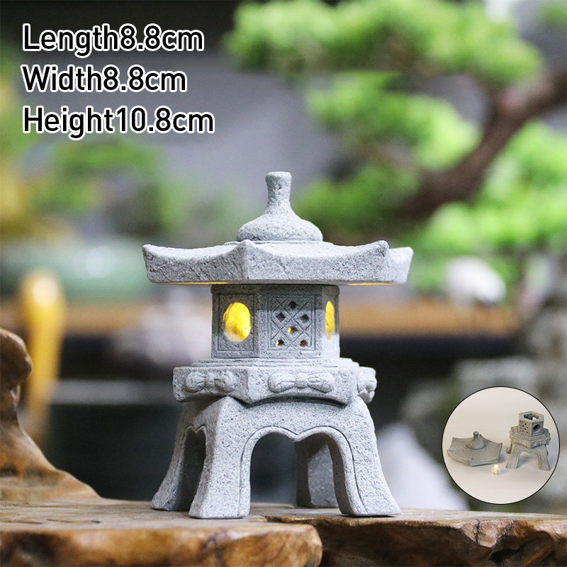 Vintage Zen Miniature Sand Sto - Bonsai Garden In Japan avaliação e preço