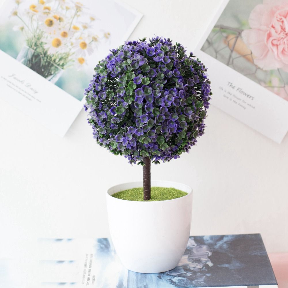 Pot New Artificial Plants Bons - Bonsai Garden For Desk avaliação e preço
