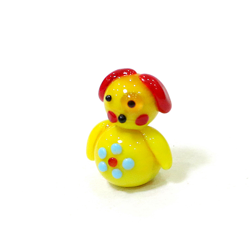 Cute Handmade Mini Glass Dog F - Bonsai Garden In Japan avaliação e preço