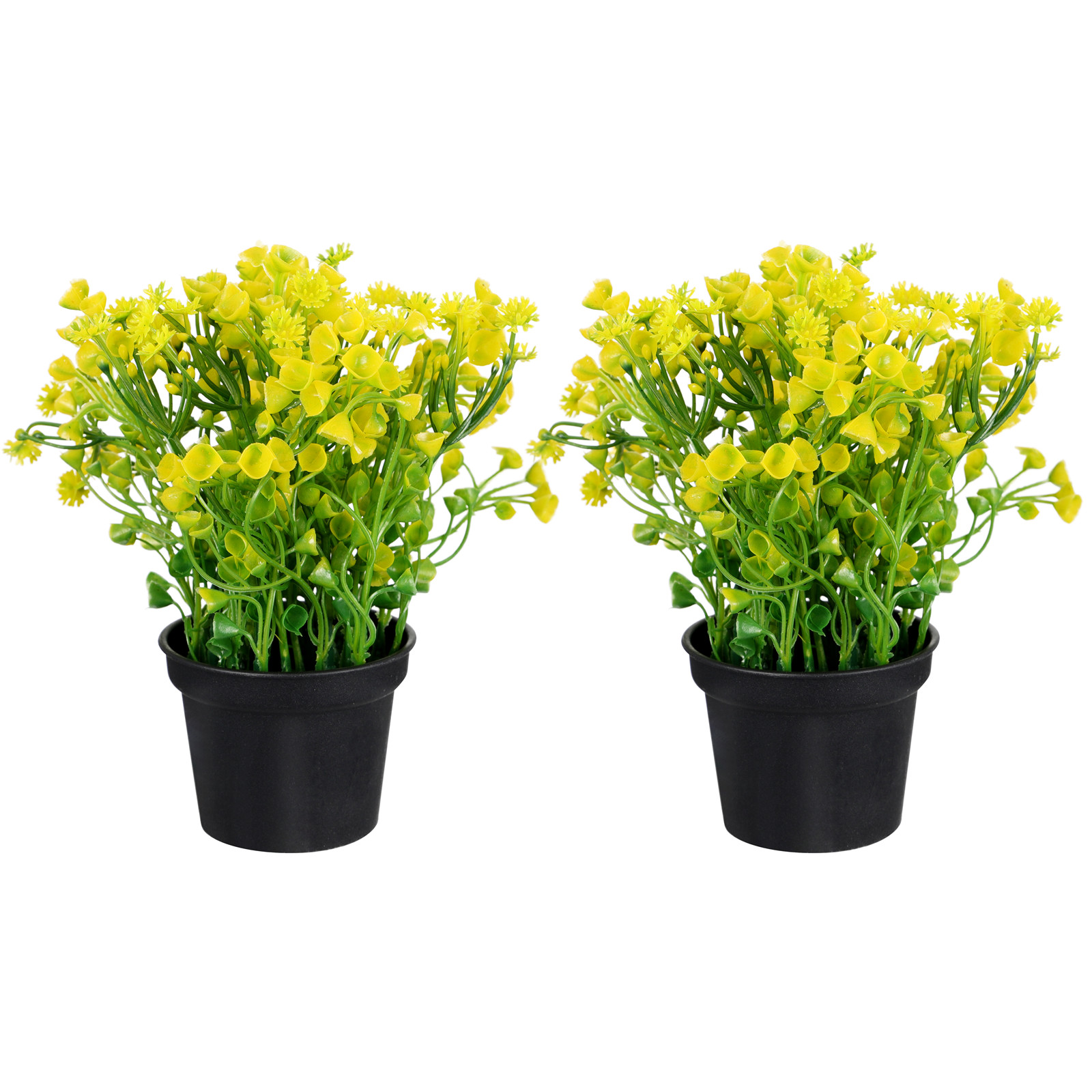 2Pcs Home Bell Grass Decor Fau - Bonsai Garden For Desk avaliação e preço